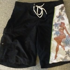 Hawaiian Island Creations Board Shorts
